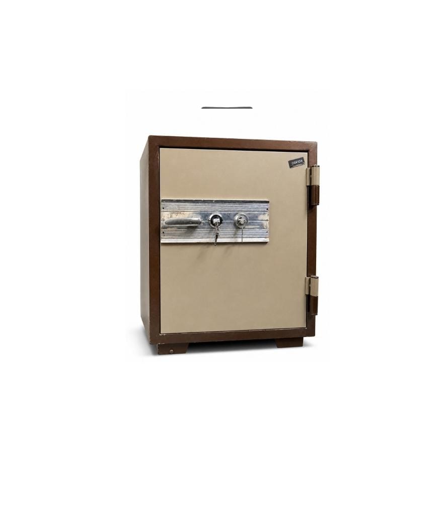 OGEIDA Heavy-Duty Dual-Lock Steel Safe Box