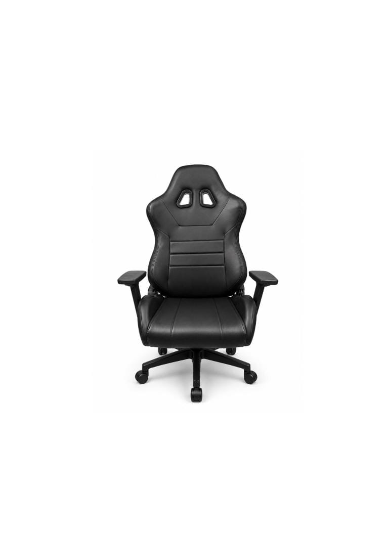 Ergonomic Black Leather Gaming & Office Chair